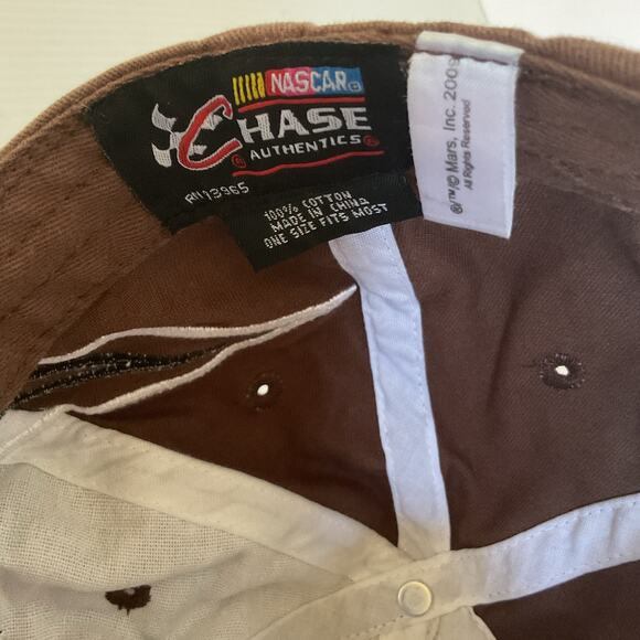 NASCAR Y2K Vintage 2009 M&M’s Racing Hat #18 Chase Authentics Kyle Busch Cap - Picture 8 of 11